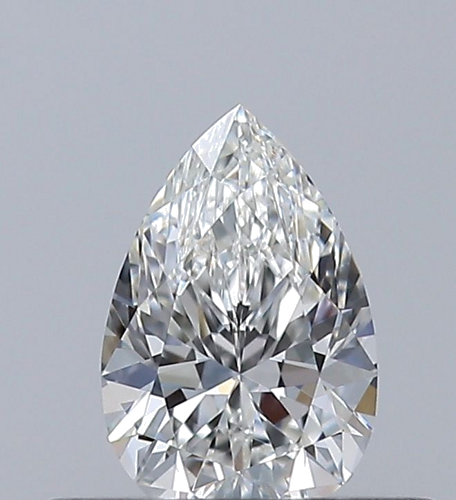0.31 carat G-IF Natūralus Pear Deimantas (1)
