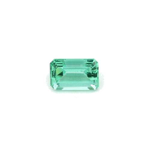 0.93 carat GREEN STEP cut Octagonal Smaragdas (1)