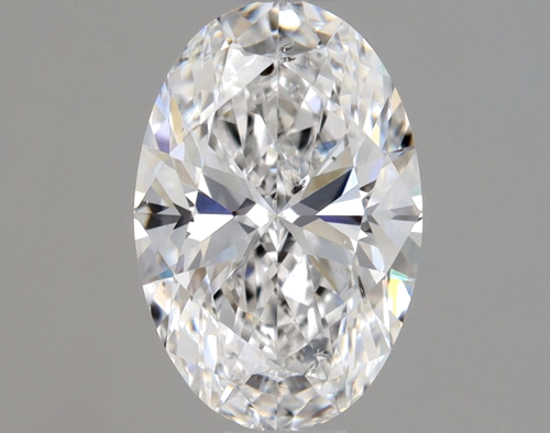 0.7 carat D-SI2 Natūralus Oval Deimantas (1)