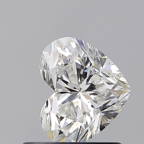 0.75 carat F-SI1 Natūralus Heart Deimantas (1)