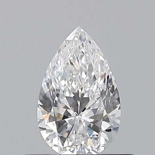 0.5 carat D-FL Natūralus Pear Deimantas (1)