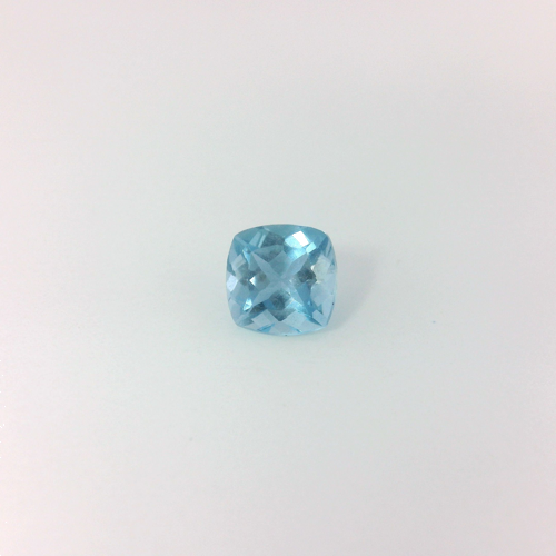 0.61 carat BLUE Cushion Aquamarine (1)