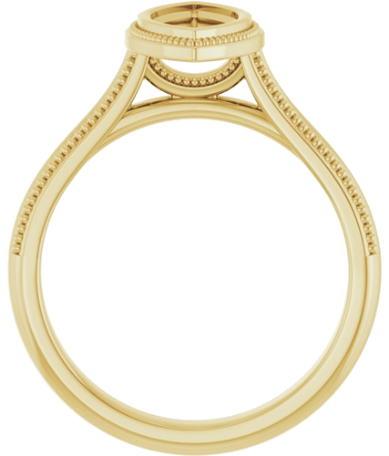 Sužadėtuvių Žiedas „Bezel-Set Solitaire“ 14k yellow gold Marquise 10mm x 5mm (2)