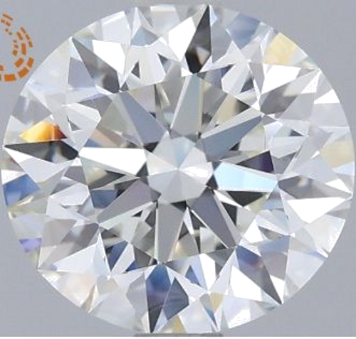 2.04 carat I-VS2 Excellent cut Natūralus Round Deimantas (1)