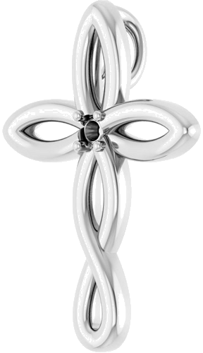 Pakabukas „Family Cross“ 925 Sidabro Round 2.5mm (2)