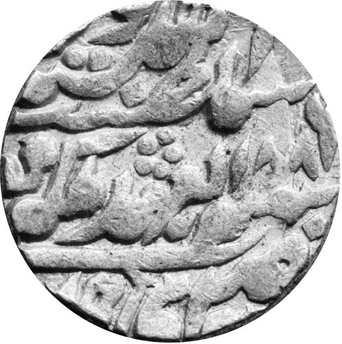 1 rūpija (1880–1922) Viktorija un Madho Singhs II sudraba monēta (2)