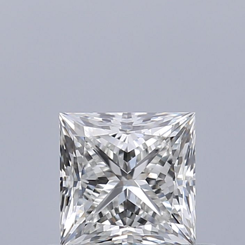 0.59 carat H-VS1 Natūralus Princess Deimantas (1)
