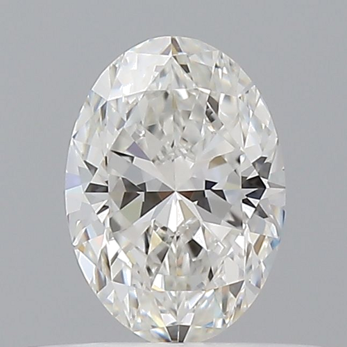 0.42 carat F-VVS1 Natūralus Oval Deimantas (1)