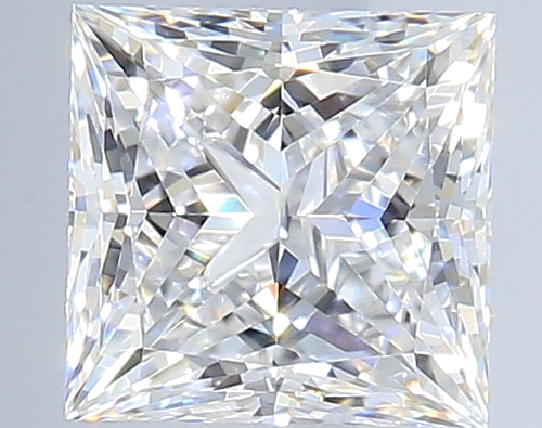 0.5 carat D-VVS2 Natūralus Princess Deimantas (1)