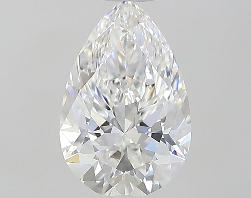 0.52 carat E-VVS1 Natūralus Pear Deimantas (1)