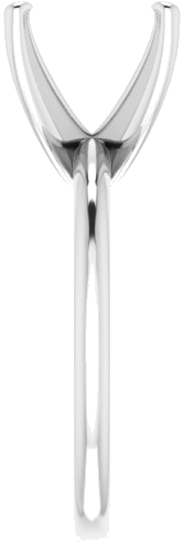 Sužadėtuvių Žiedas „Solitaire“ 585 Baltojo Aukso Asscher 9mm (4)