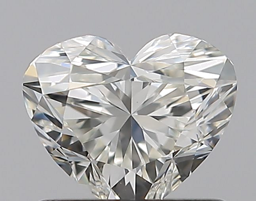 0.69 carat J-VS2 Natūralus Heart Deimantas (1)