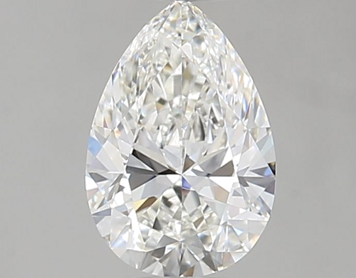 0.55 carat H-IF Natūralus Pear Deimantas (1)