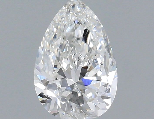 0.44 carat F-VS1 Natūralus Pear Deimantas (1)
