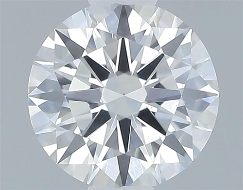 0.46 carat E-SI1 Excellent cut Natūralus Round Deimantas (1)