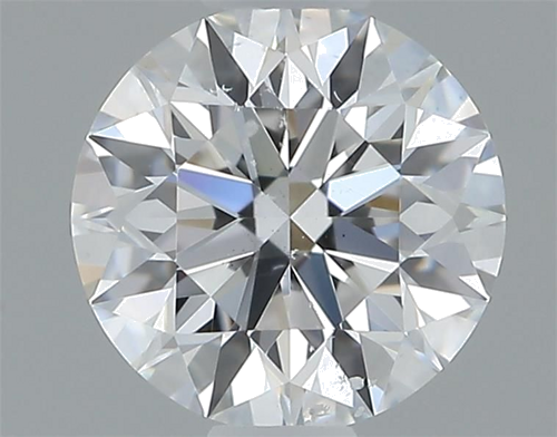 0.4 carat D-SI2 Excellent cut Natūralus Round Deimantas (1)