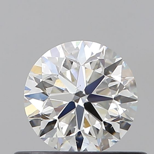 0.51 carat I-VS2 Very Good cut Natūralus Round Deimantas (1)
