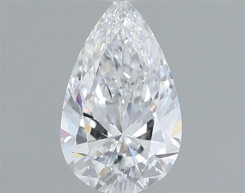 0.5 carat D-VS1 Natūralus Pear Deimantas (1)