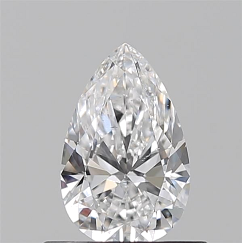 0.52 carat D-SI1 Natūralus Pear Deimantas (1)