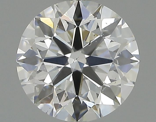 0.9 carat G-SI2 Excellent cut Natūralus Round Deimantas (1)