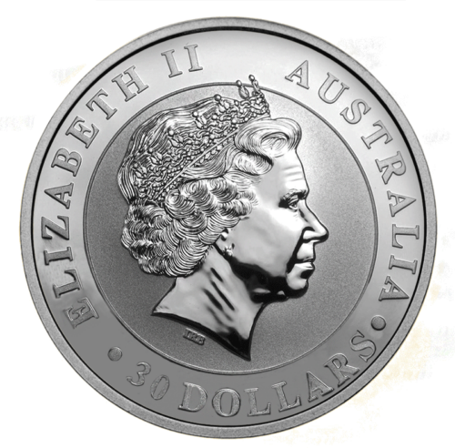 1 kg Kookaburra 2011 Australija sidabrinė moneta (2)