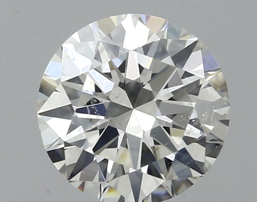 0.5 carat G-SI2 Excellent cut Natūralus Round Deimantas (1)