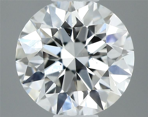 0.32 carat F-SI1 Excellent cut Natūralus Round Deimantas (1)