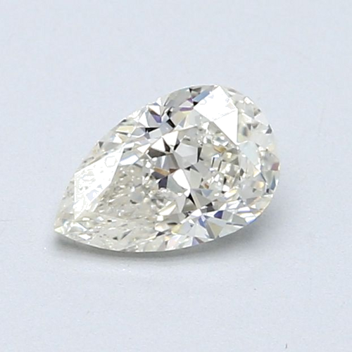 0.7 carat J-SI1 Natūralus Pear Deimantas (1)