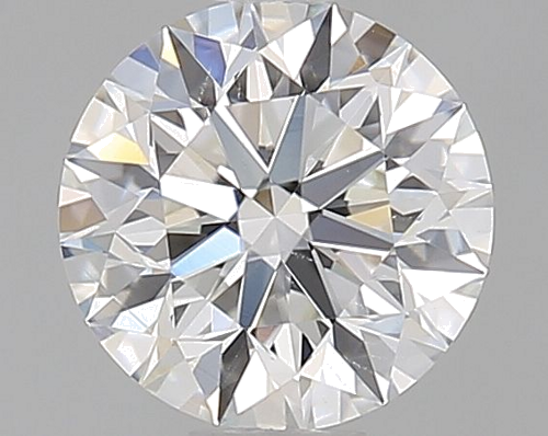 0.5 carat F-SI1 Excellent cut Natūralus Round Deimantas (1)