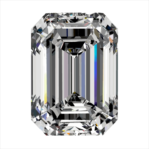 0.44 carat G-VVS2 Natūralus Emerald Deimantas (1)