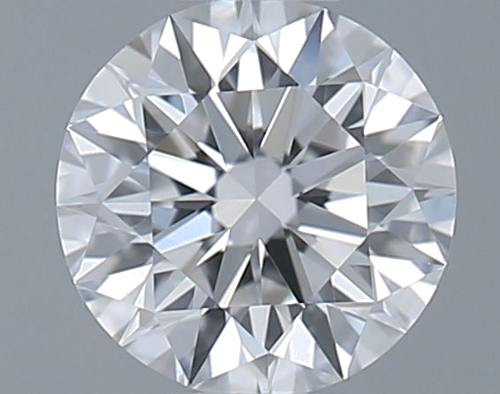 0.5 carat E-VVS2 Excellent cut Natūralus Round Deimantas (1)