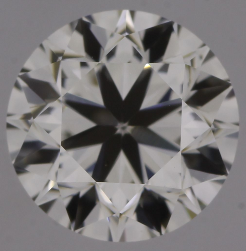 0.5 carat K-VS2 GD cut Natūralus Round Deimantas (1)