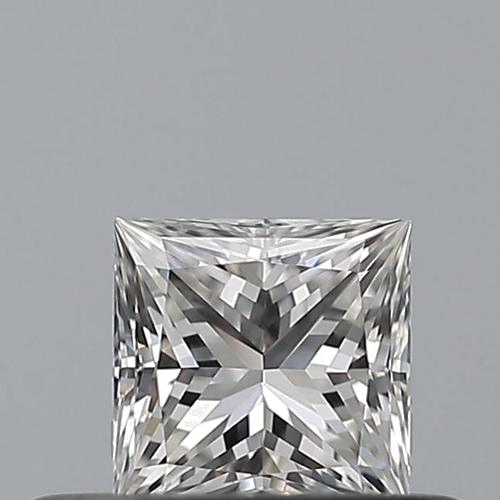 0.3 carat F-VVS1 Natūralus Princess Deimantas (1)