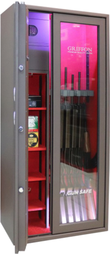 Gun Safe with Armored Glass Griffon GG.700.E (172 kg) (2)