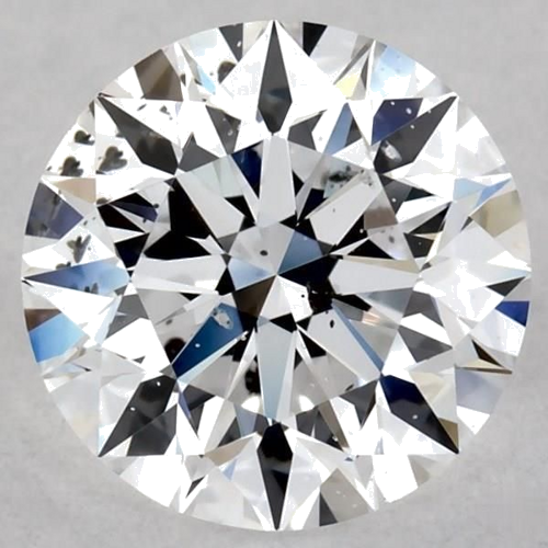 0.7 carat D-SI2 Excellent cut Natūralus Round Deimantas (1)