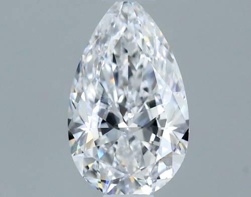 0.41 carat D-IF Natūralus Pear Deimantas (1)