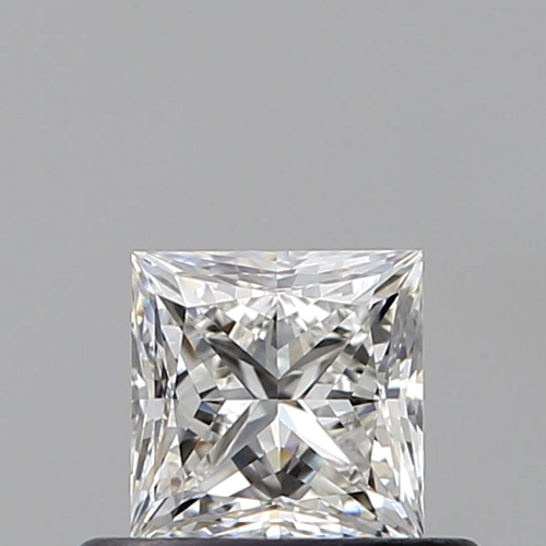 0.51 carat G-VVS2 Natūralus Princess Deimantas (1)