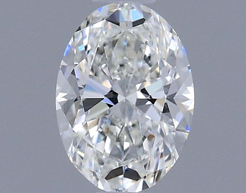 0.4 carat G-VS1 Natūralus Oval Deimantas (1)