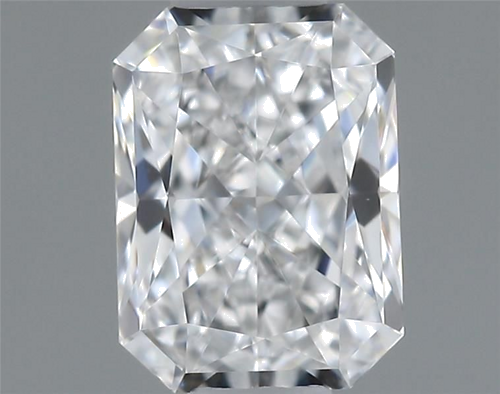 0.36 carat D-VVS2 Natūralus Radiant Deimantas (1)
