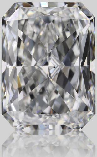 1.51 carat F-VS2 Natūralus Radiant Deimantas (1)