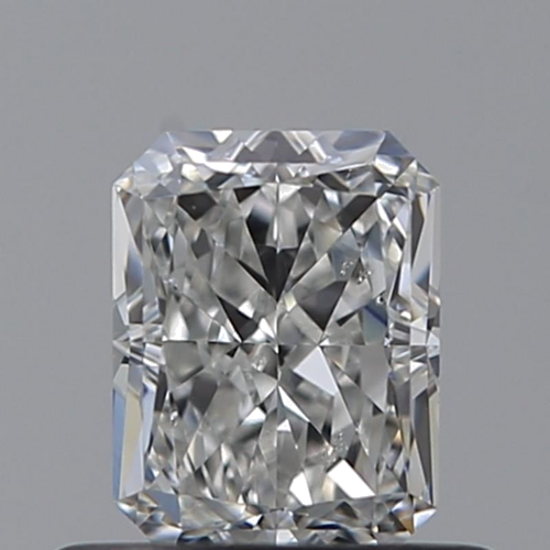 0.6 carat G-SI1 Natūralus Radiant Deimantas (1)