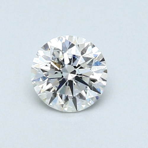 0.51 carat D-VS2 Very Good cut Natūralus Round Deimantas (1)
