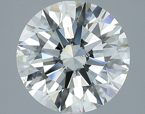 3.01 carat K-SI1 Excellent cut Natūralus Round Deimantas (1)