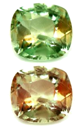 0.58 carat GREEN Cushion Alexandrite (1)