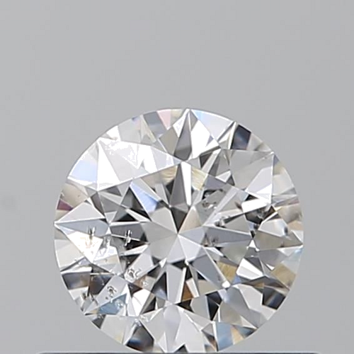 0.5 carat E-SI2 Excellent cut Natūralus Round Deimantas (1)