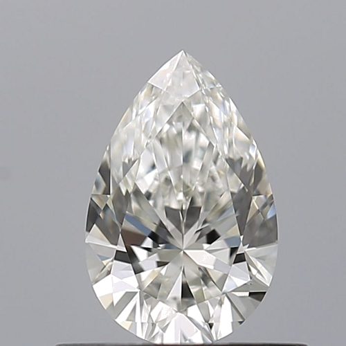 0.51 carat J-VVS1 Natūralus Pear Deimantas (1)