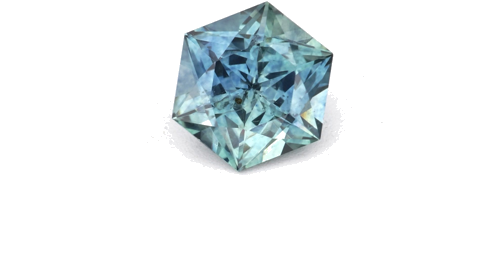 0.56 carat GREEN Hexagonal Safyras (1)