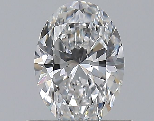 0.53 carat E-VVS1 Natūralus Oval Deimantas (1)