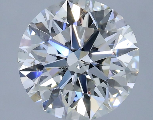 0.9 carat H-SI1 Excellent cut Natūralus Round Deimantas (1)