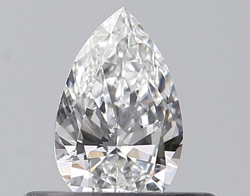 0.3 carat E-VS2 Natūralus Pear Deimantas (1)